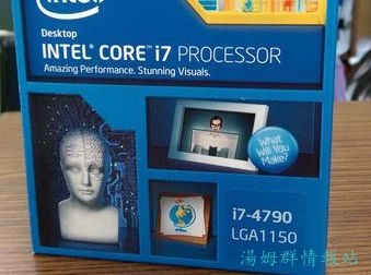 【實拍開箱】Intel Core i7 4790 四核心處理器&腳位：1150 時脈速度：3.60-4.00 GHz 快取記憶體：8.0 MB