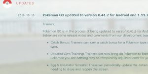 Pokemon GO APK 0.41.3 Released