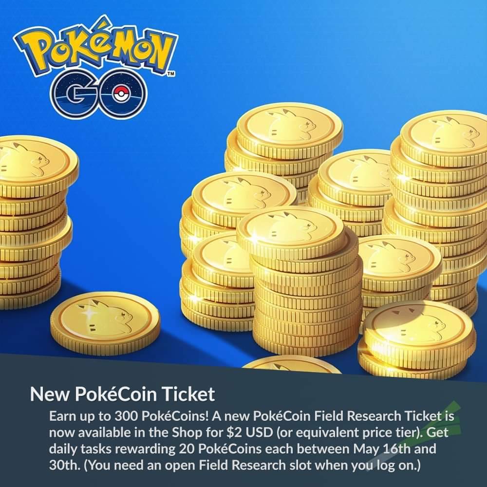 每日寶可幣田野調查任務入場券300皮幣Pokemon GO 2024 湯姆群情報站